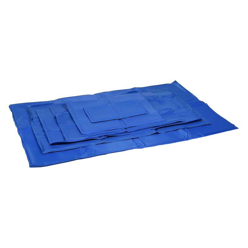 Tapis rafraîchissant Flamingo Frosty, bleu