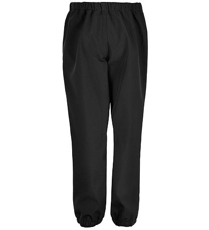 Mikk-Line Softshellhosen m. Fleece - Schwarz