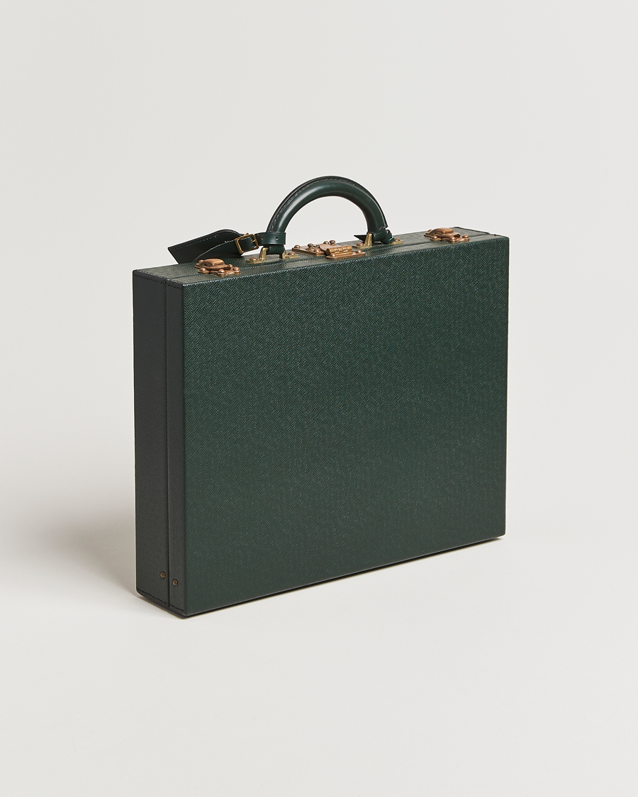 Louis Vuitton Pre-Owned Diplomat Briefcase Taiga Green