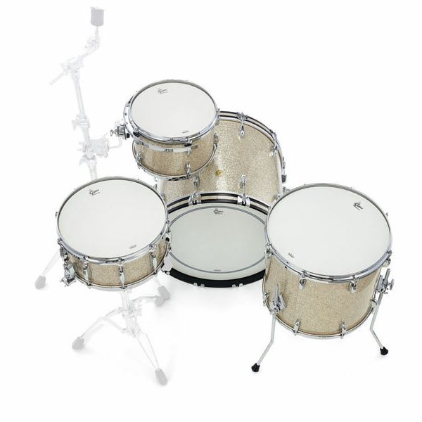 Gretsch Drums USA Custom Rock - Silver Glass