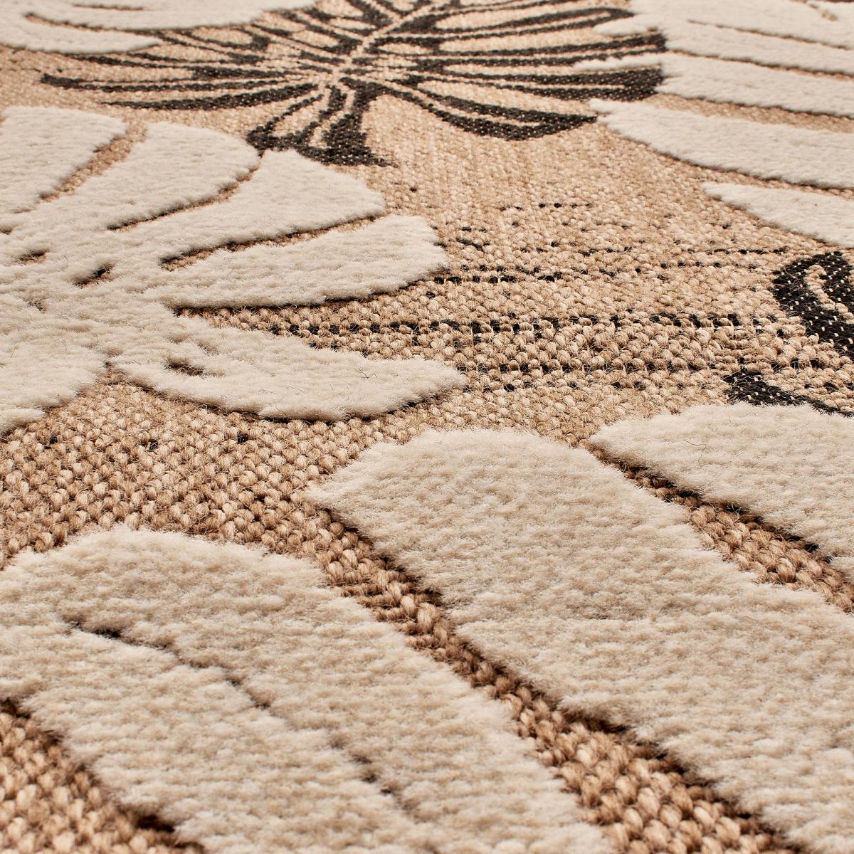Tapis extérieur noir 200x290 cm