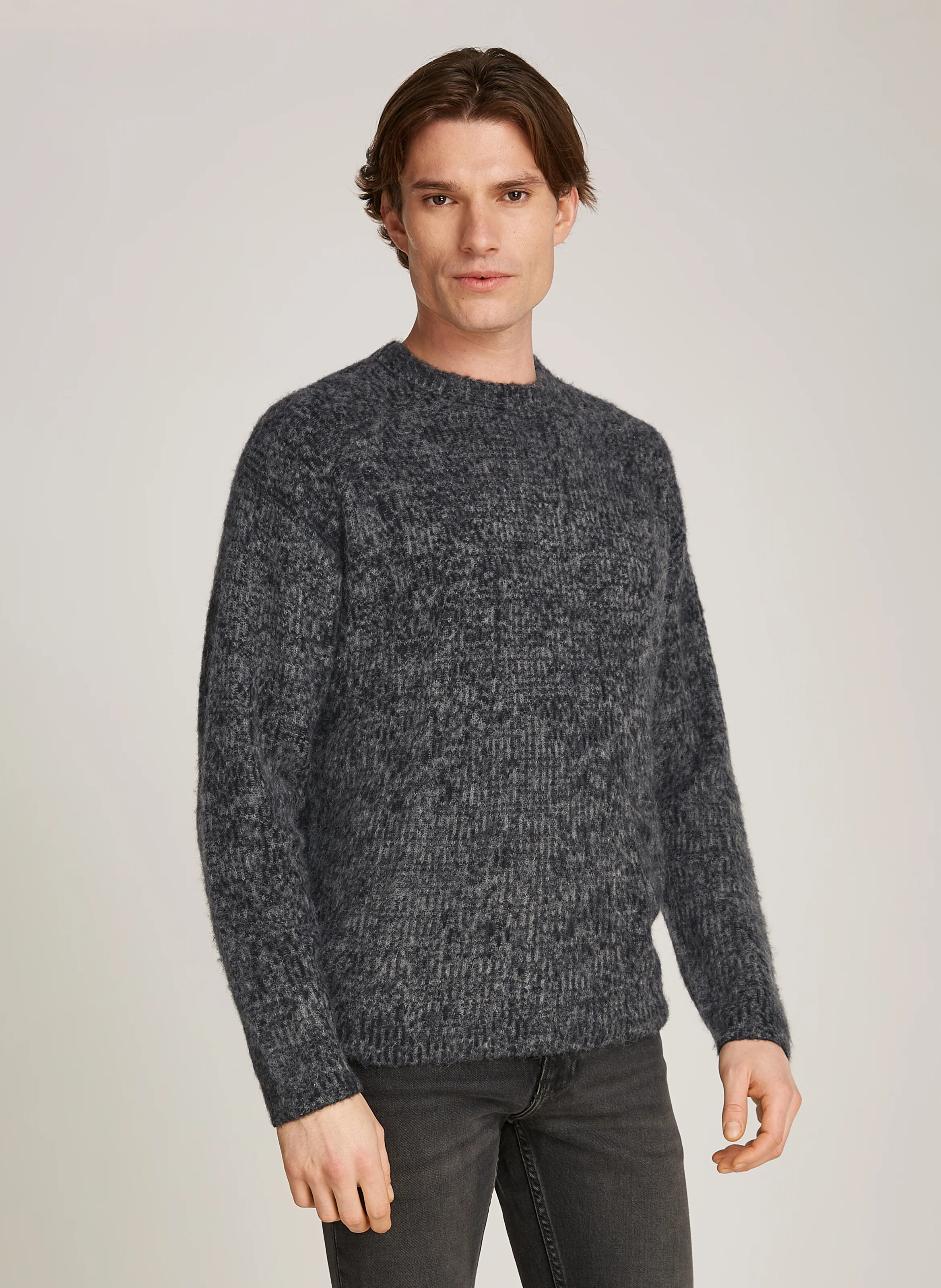 Pull col rond | Noir