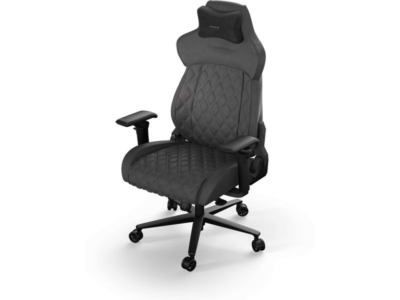 Corsair Gaming-Stuhl TC500 Luxe Shadow Ergonomischer Racing-Gaming-Stuhl mit einer Belastbarkeit von bis zu 120 kg