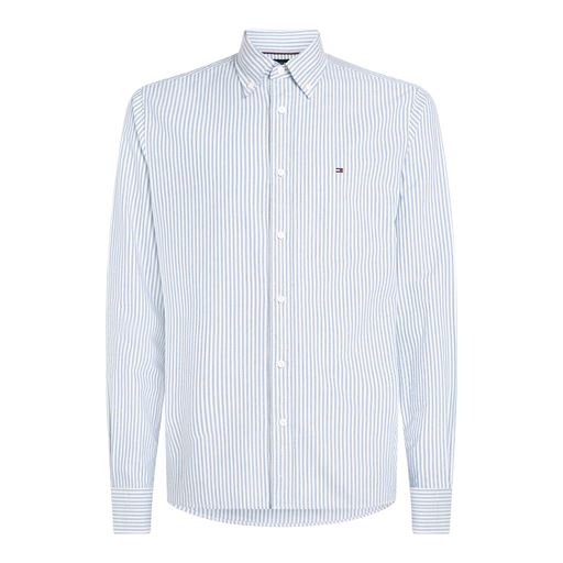 Tommy Hilfiger Heritage Oxford Stripe Skjorte, Shirt Blue/White, S