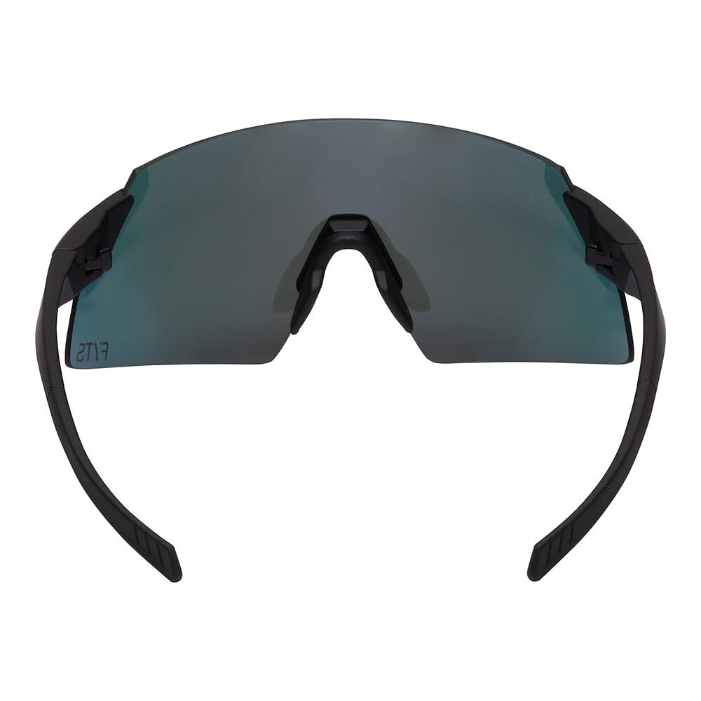 FYTS SNLST Fietsbril Mat Zwart met Rode Lens