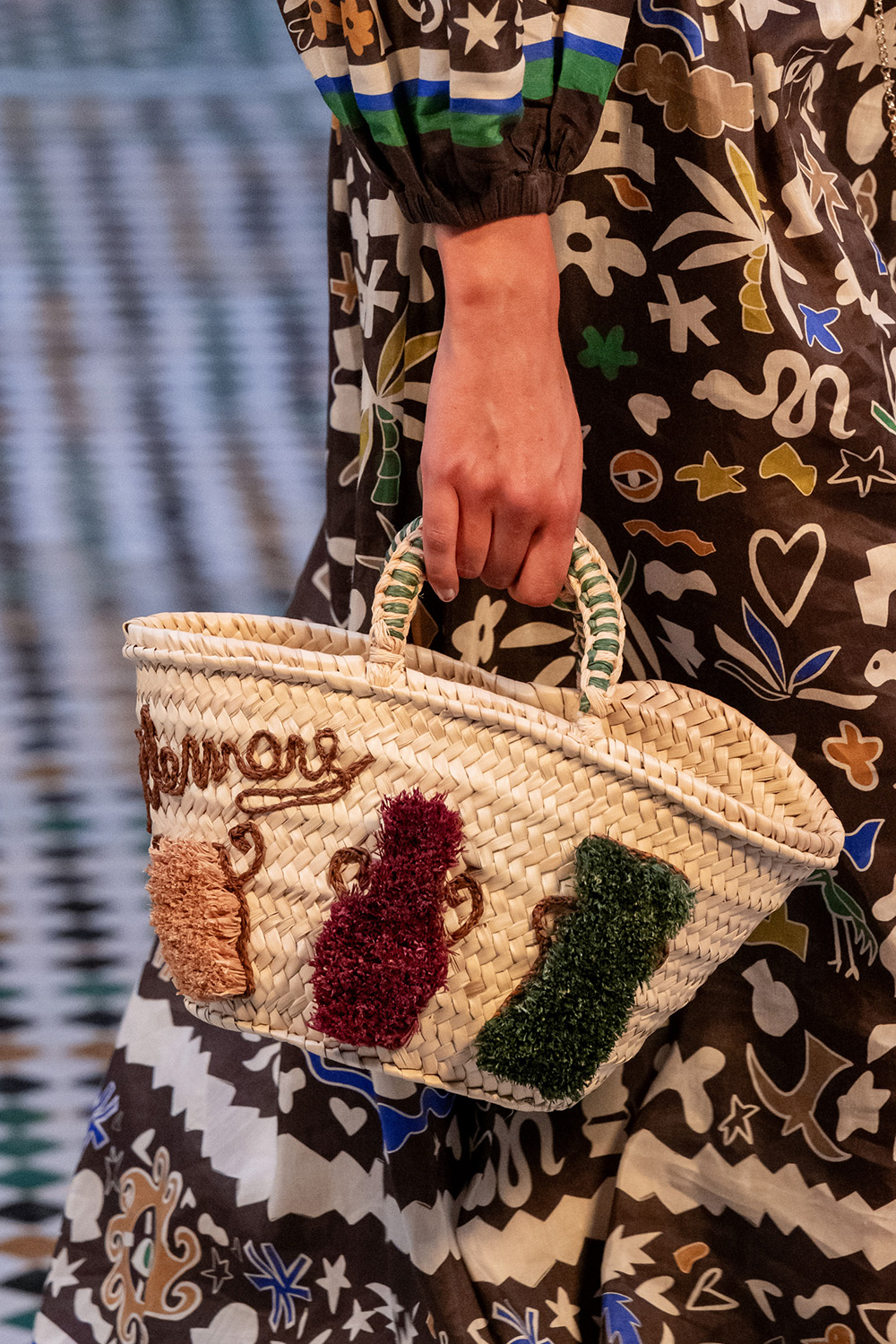 Michelle tufted mini basket