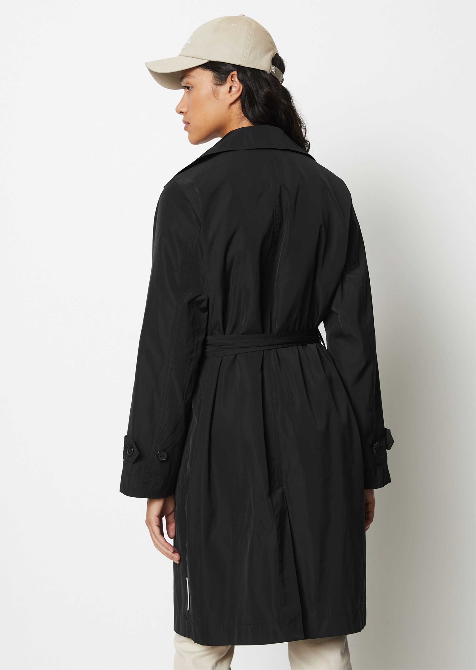 Trenchcoat regularmit wasserabweisender Oberfläche