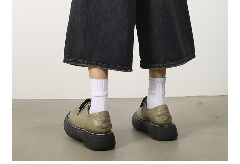 Nataro - Hoge taille gewassen wijde denim shorts