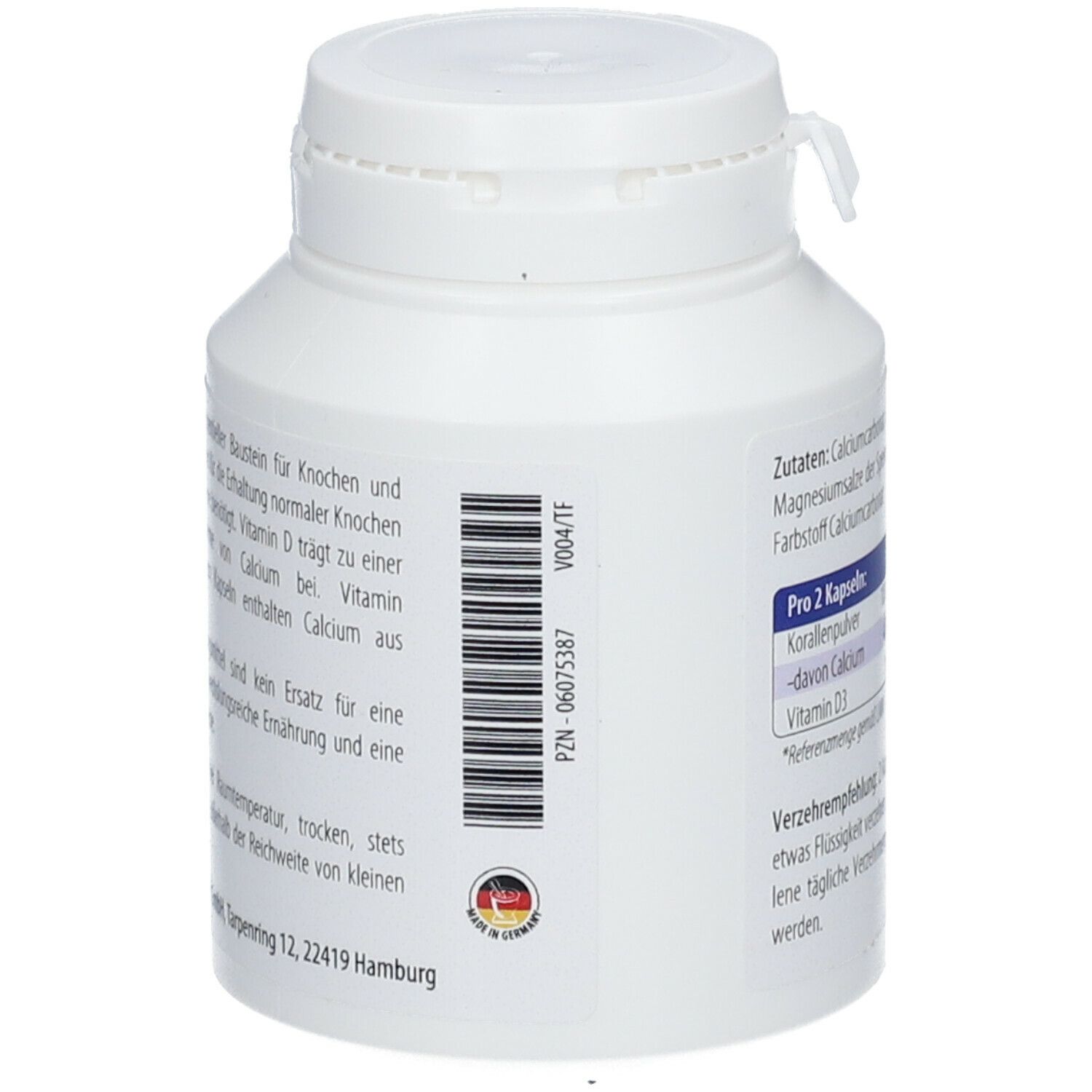 Vitamin D3 + Coral-Calcium Kapseln