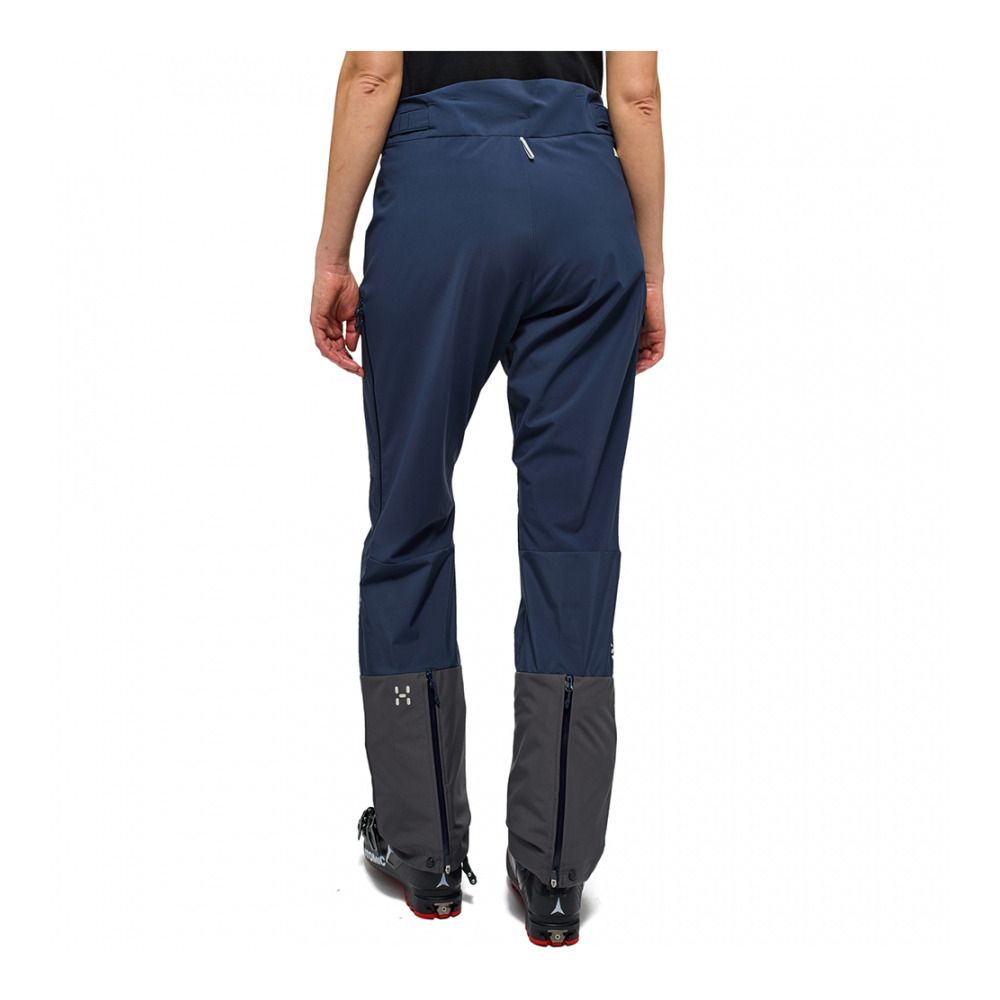 Haglöfs L.I.M HYBRID TOURING - Pantalon ski Femme tarn blue