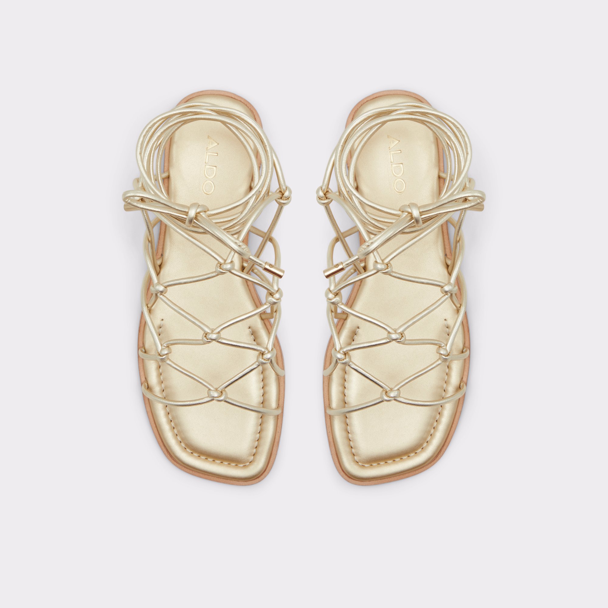 Pik Champagne Women Strappy Sandals