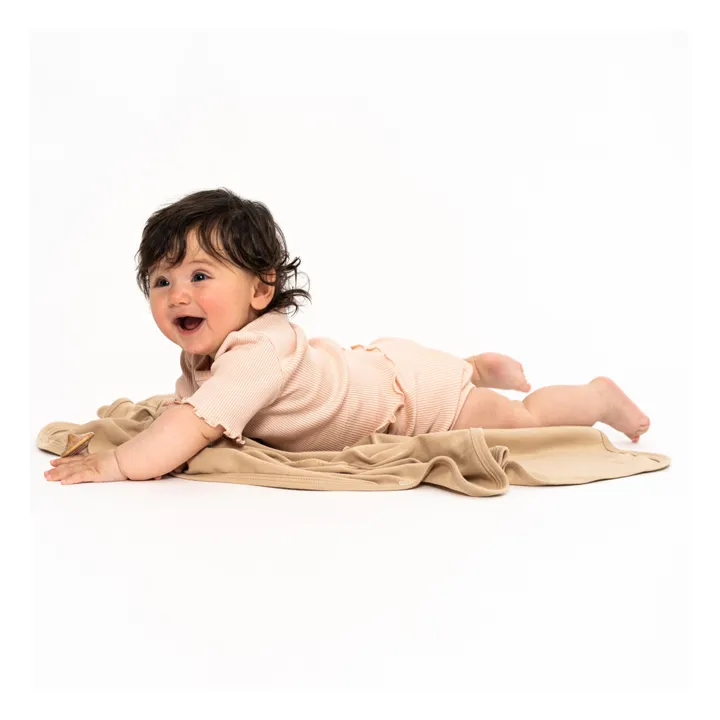 Minimalisma T-Shirt en Soie Blomst | Rose pâle