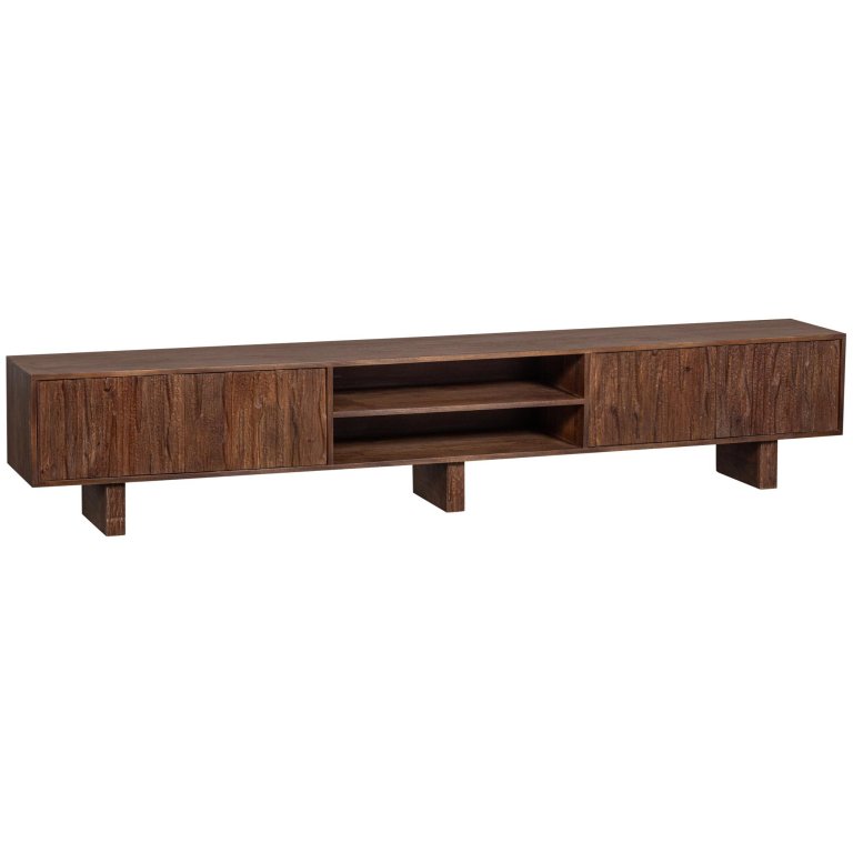 WOOOD Lavish tv-kast warm bruin
