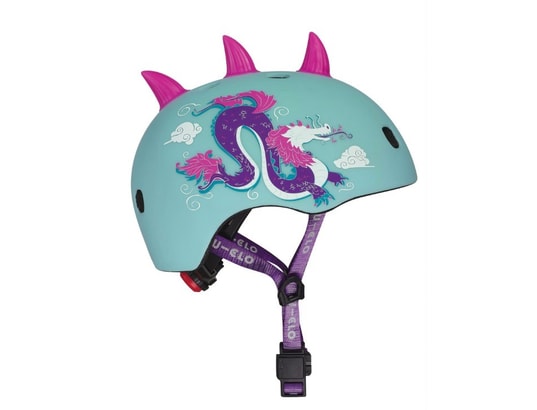 MICRO - Vélo enfant Casque velo et trottinette dragon 3d taille m