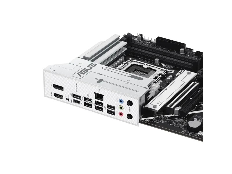 ASUS PRIME Z890-P WIFI - Bundkort - ATX - LGA1851 sokkel - Z890 Chipset - USB4, USB 3.2 Gen 2, USB 3.2 Gen 1, USB-C 3.2 Gen 1 - Wi-Fi 7, Bluetooth, 2.5 Gigabit LAN - onboard grafik (CPU påkrævet) - HD Audio (8-kanaler)