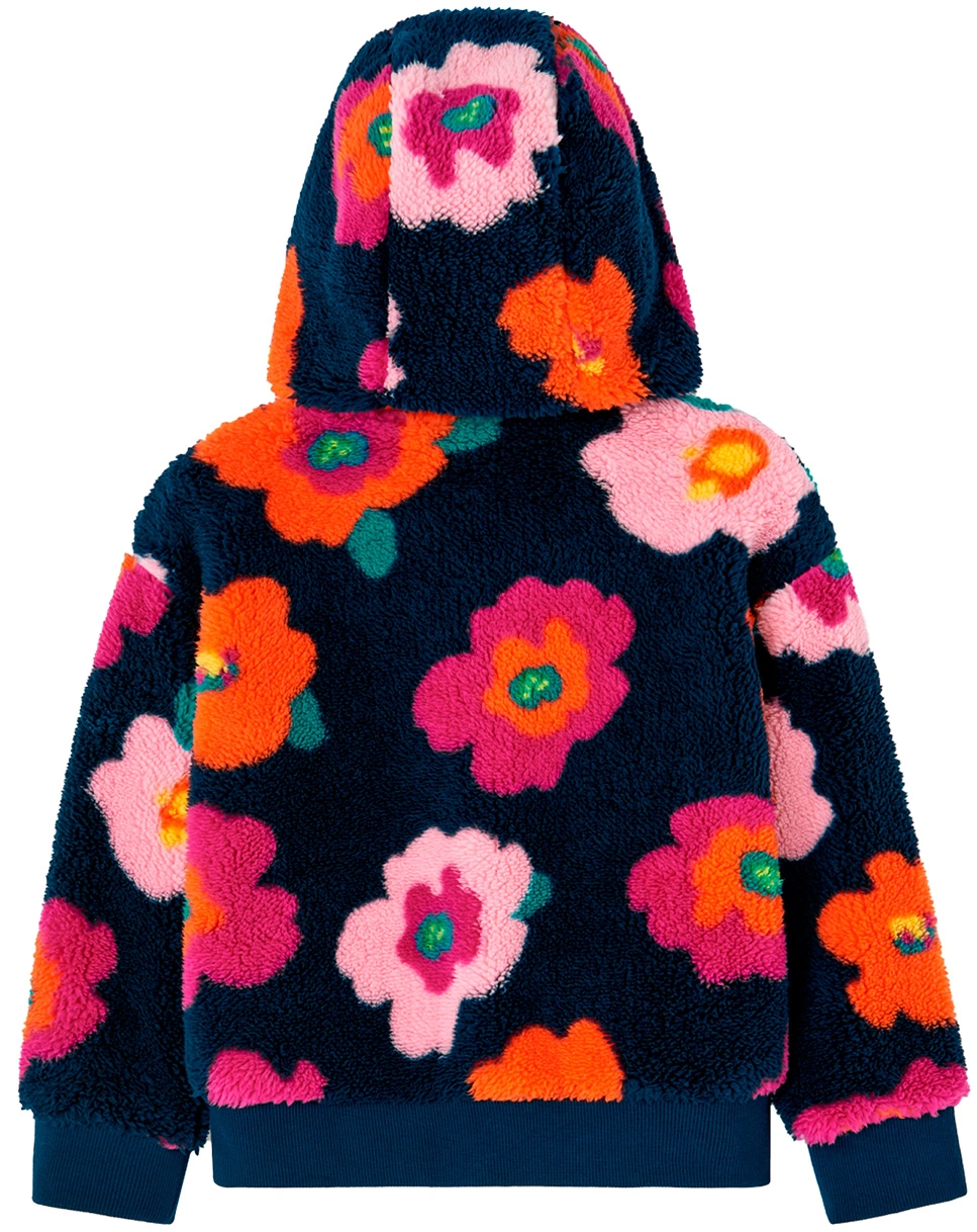 Plüschjacke FLORES in bunt