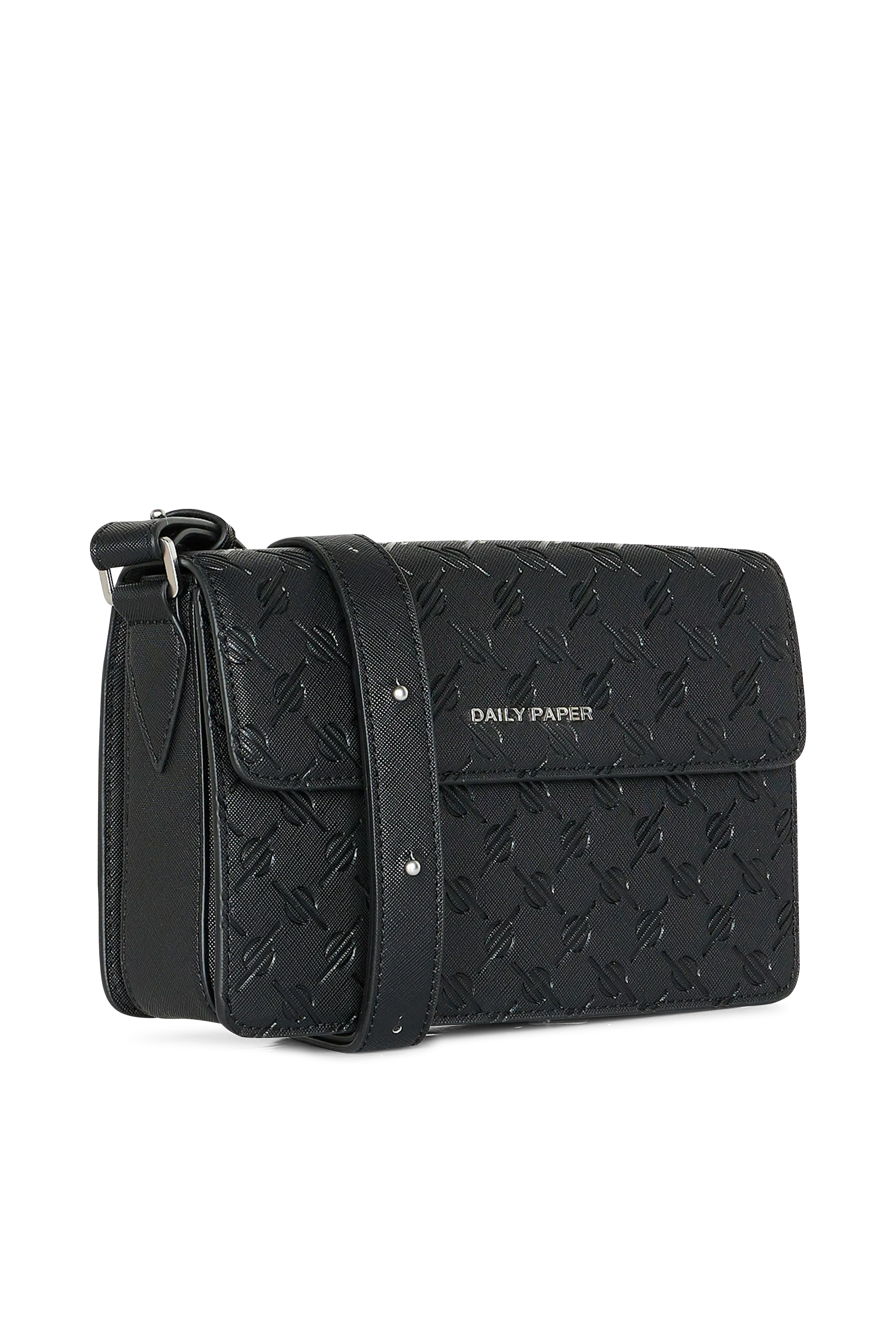 Daily Paper Sac bandoulière  meru monogram bag Noir