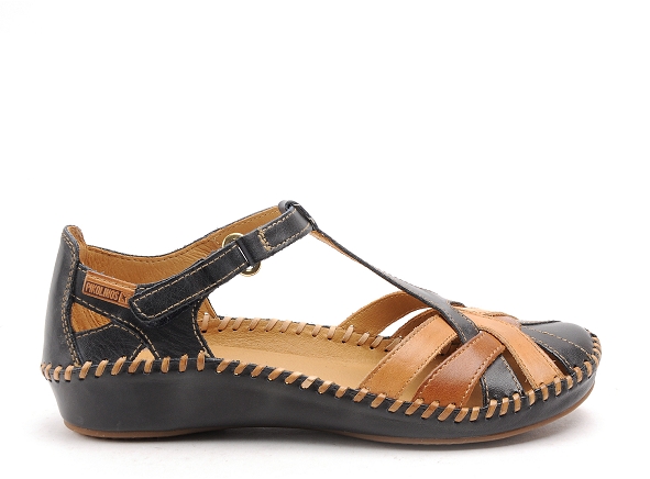Pikolinos nu pieds plats femme puerto vallarta 0732 bleu