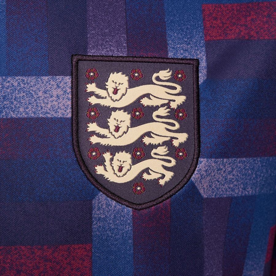 Angleterre T-shirt d'Entraînement Dri-FIT Academy Pro Avant-Match - Purple Ink/Gris