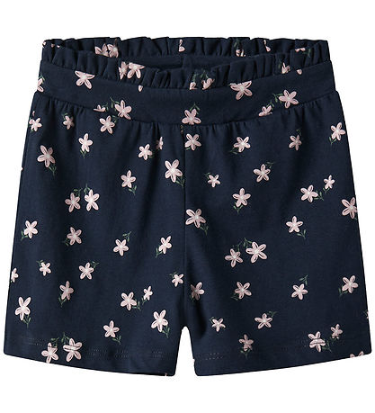 Name It Shorts Set - NmfVilinse - Bright White/Navy Blazer m. Bl