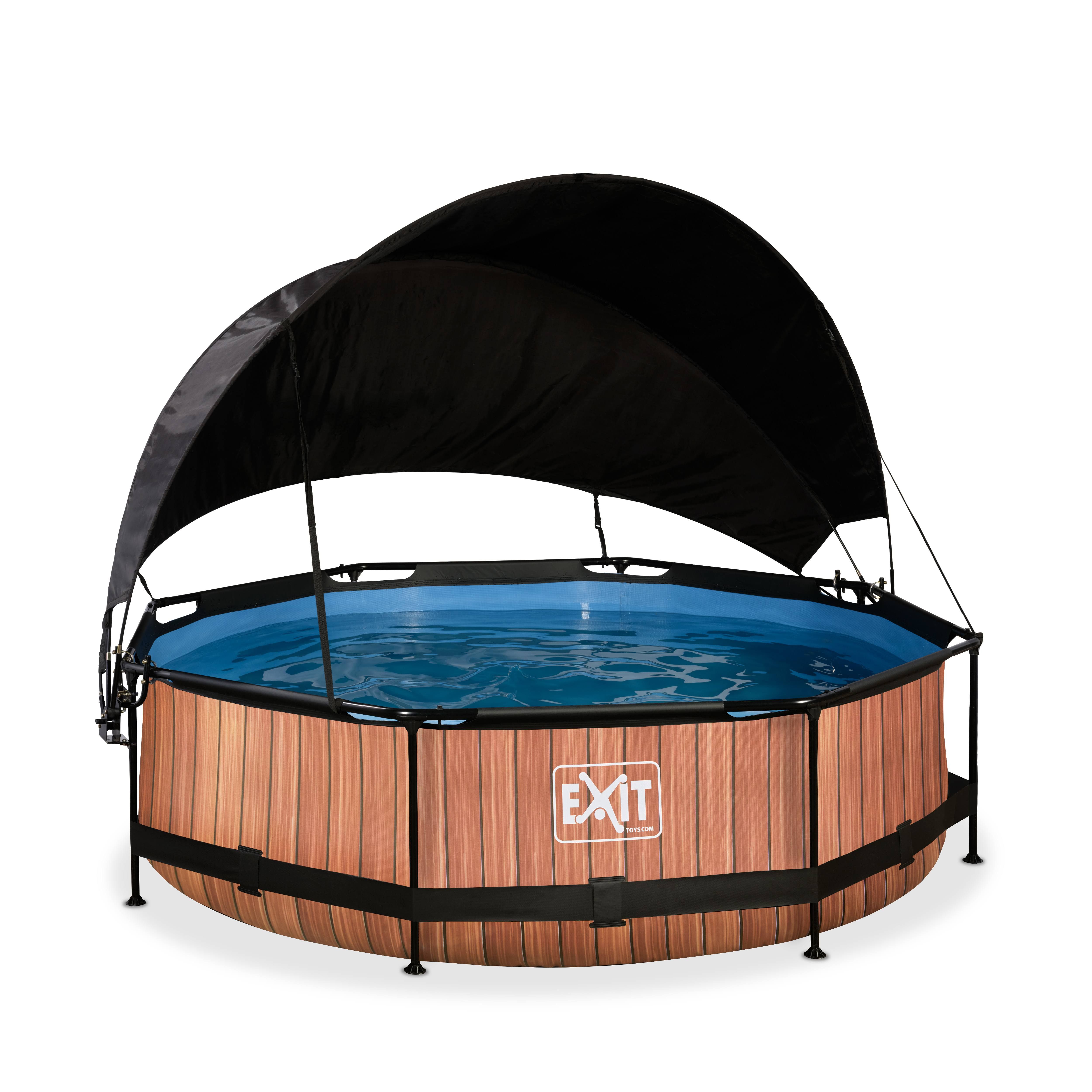 EXIT Pool mit Sonnensegel ø300cm