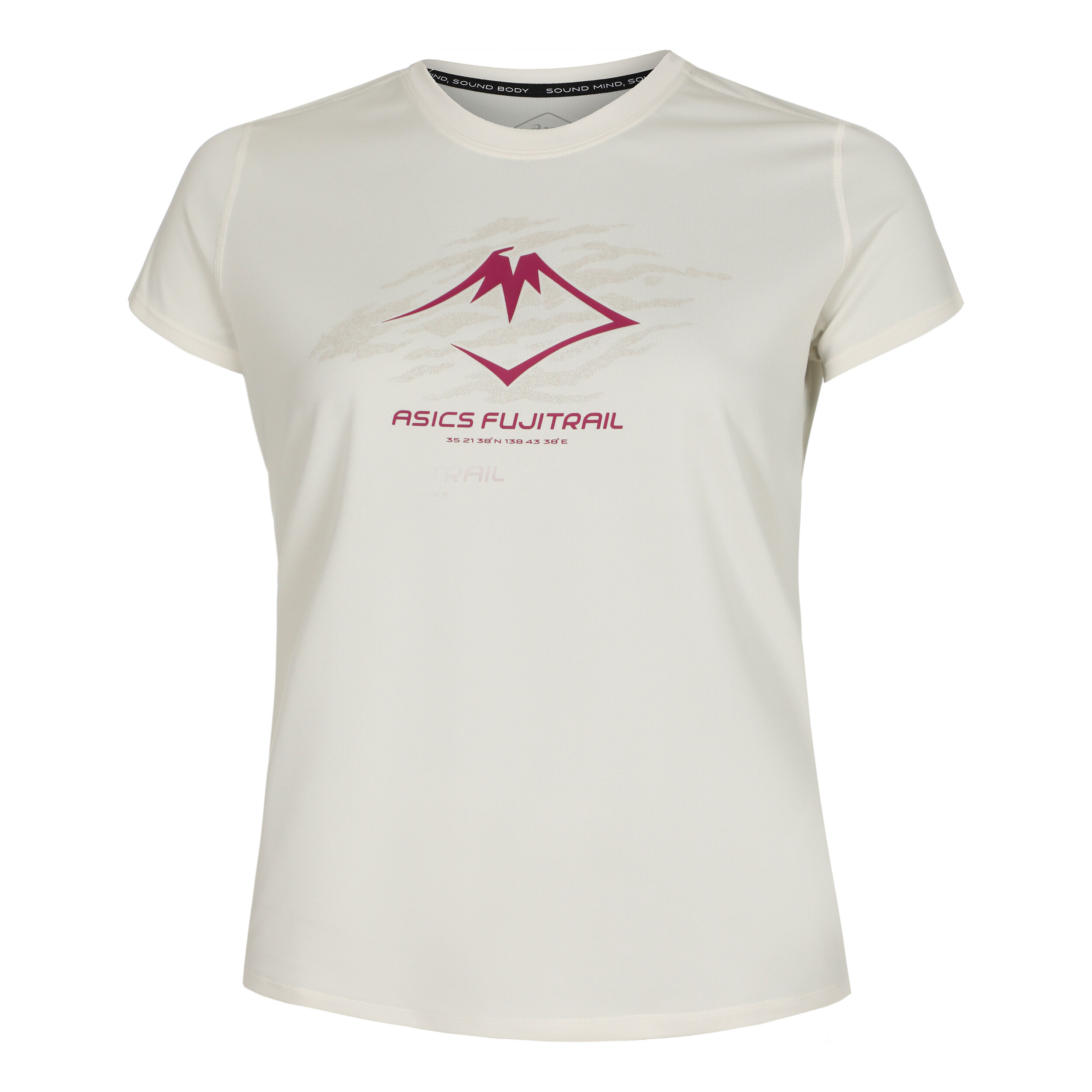 ASICS Fujitrail Logo Maillot De Course Femmes - Crème