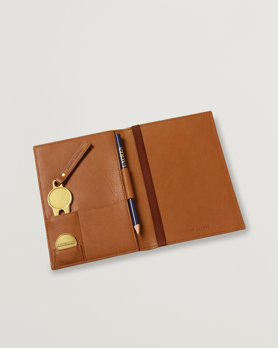 Ralph Lauren Home Buckley Golf Giftset Saddle Brown