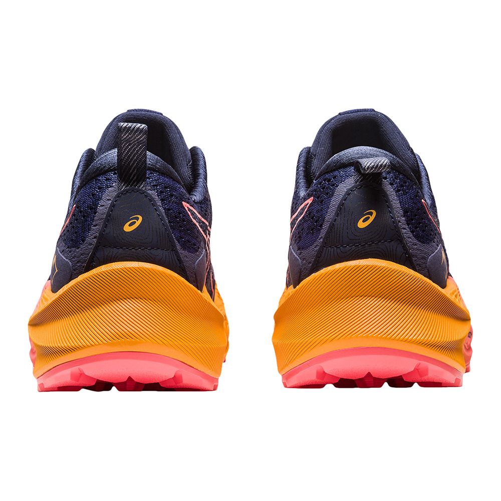 Asics TRABUCO MAX™ 2 - Chaussures trail Femme midnight/papaya