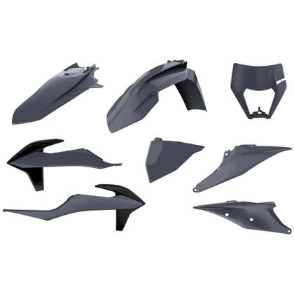 Kit plastiques Polisport COULEUR GRIS NARDO