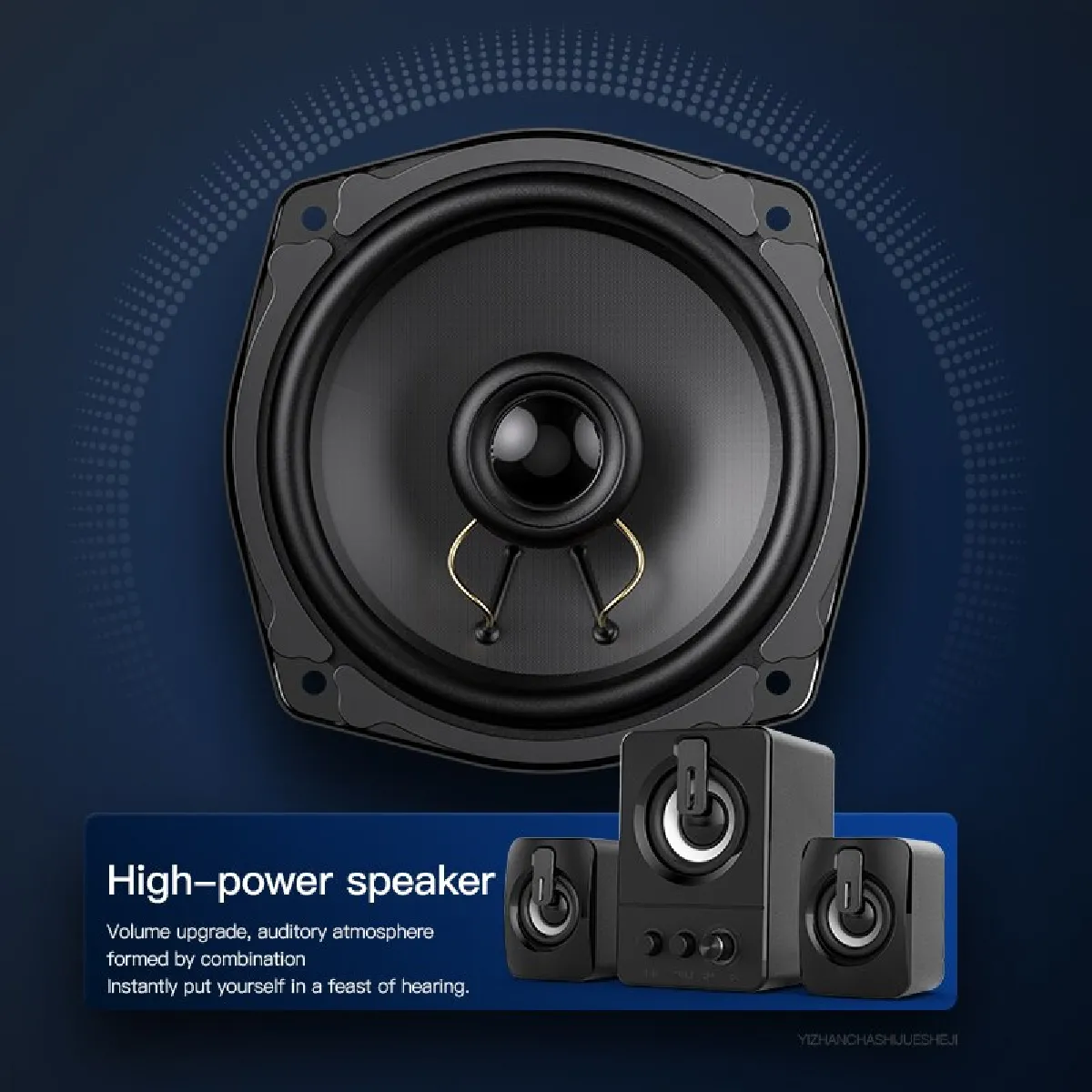 Universal Haut-parleur Bluetooth - Noir