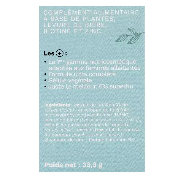 Omum Nutricosmétique Mon Coup de Pousse 60 gélules