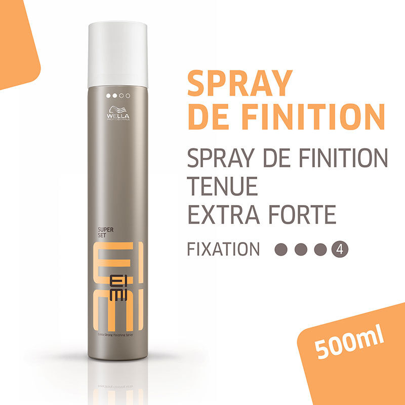 Spray de finition extra fort Super Set Eimi 500ml