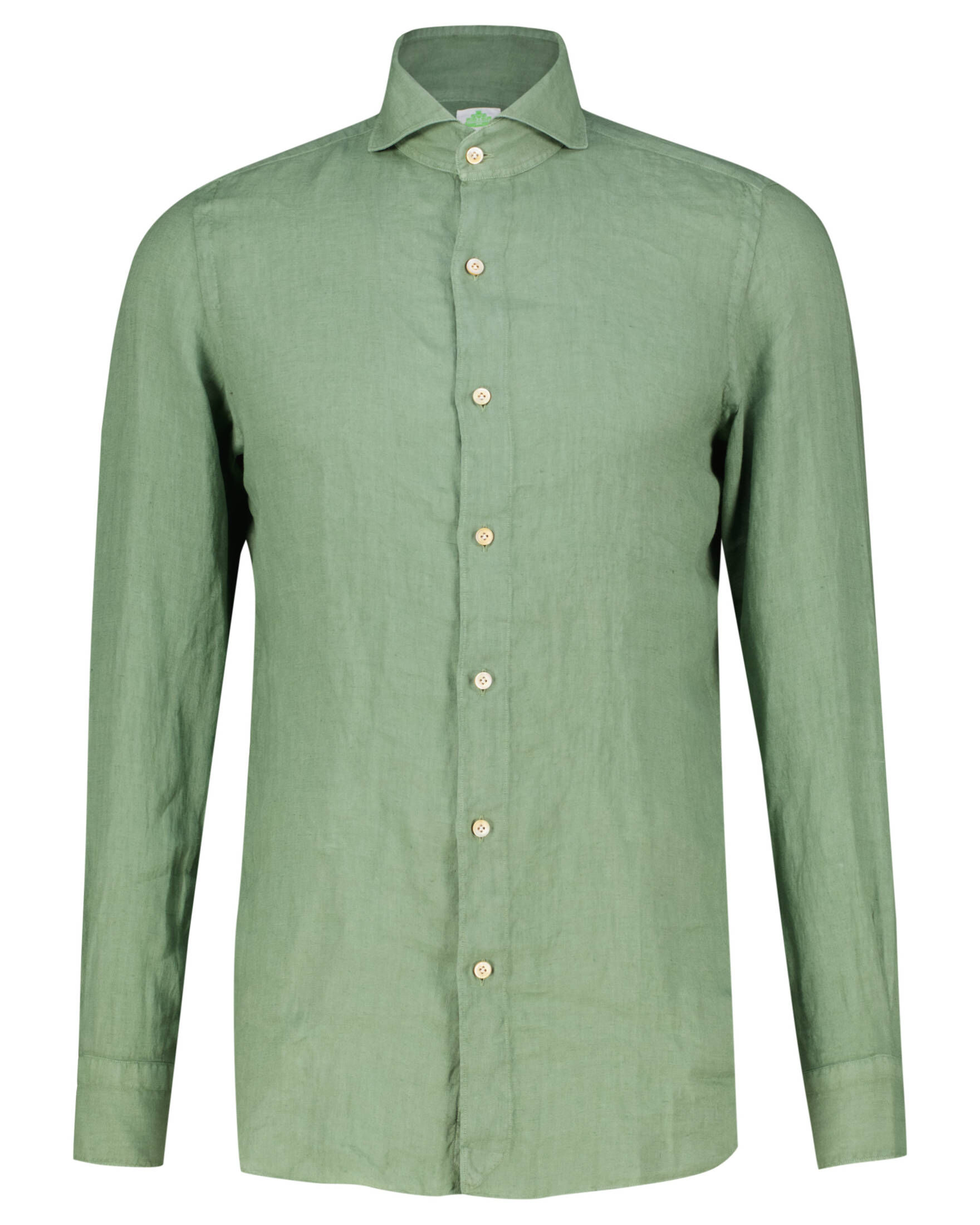 Finamore 1925| Herren Leinenhemd SERGIO TOKYO Slim Fit Langarm