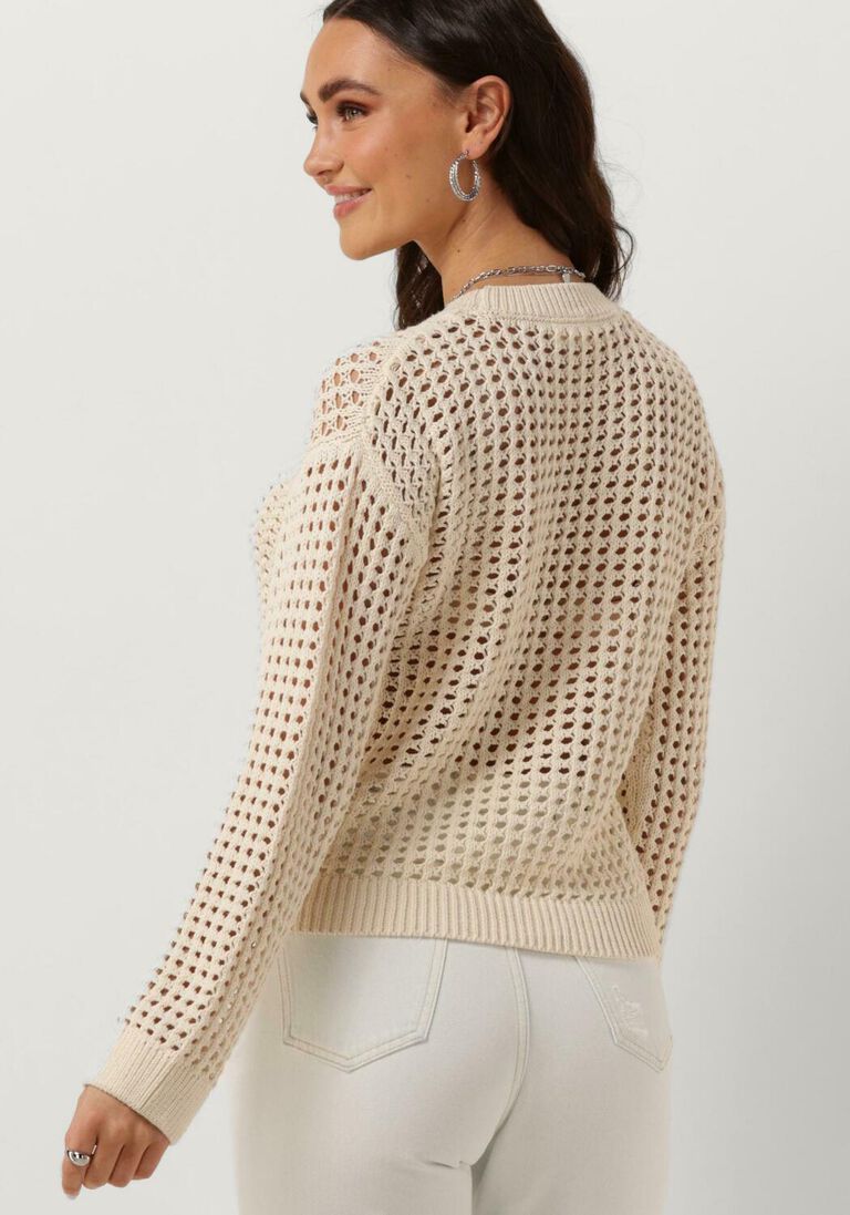 OBJECT zand object trui objcharlie l/s knit pullover