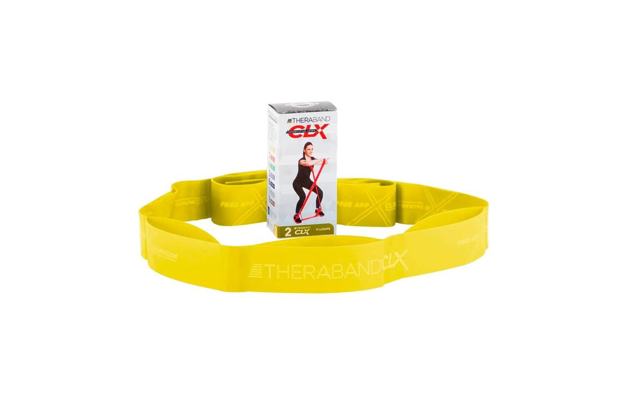 Fitnessband CLX 2er Set, Sehr leichtÜbungsband