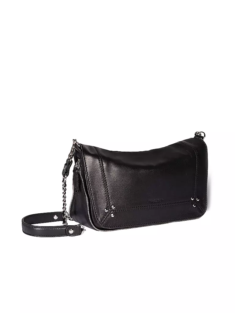 JEROME DREYFUSS Ledertasche - Mini Bag BOBI Small schwarz