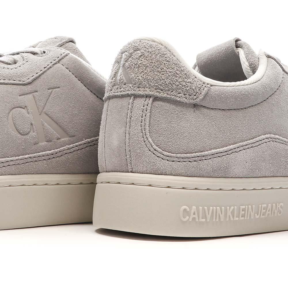 Calvin Klein Jeans Baskets Grises Homme Calvin Klein Jeans Classic Cupsole