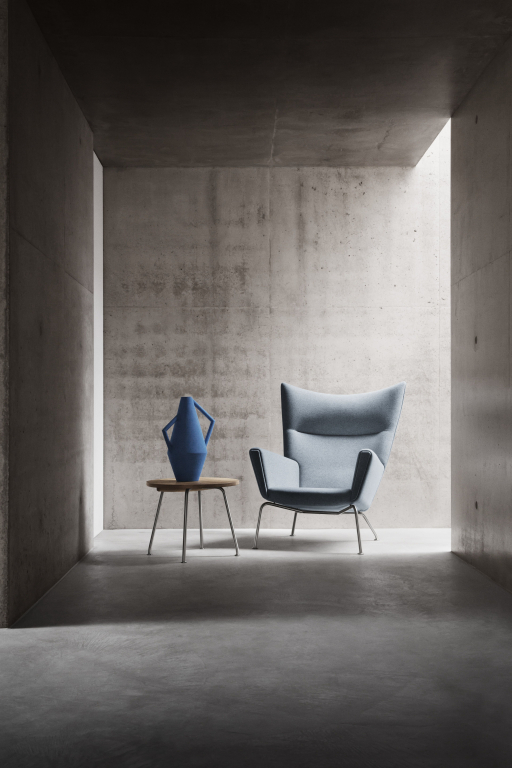 Carl Hansen & Son CH415 bijzettafel Ø55 geolied eiken