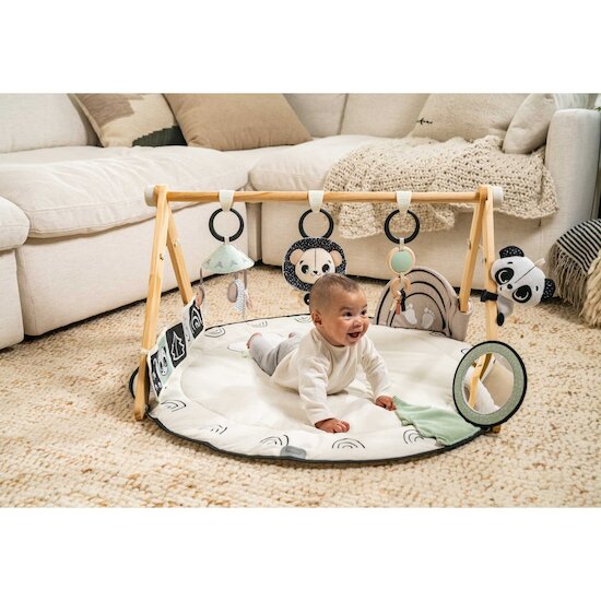 Tapis d'éveil Gymini Luxe   Black & White        de               Tiny Love