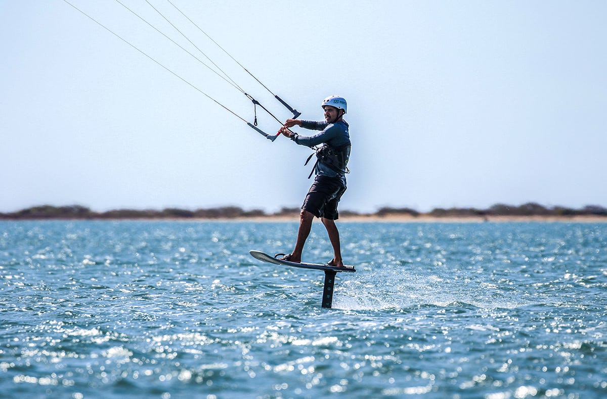 Kitefoilkurs in Südfrankreich