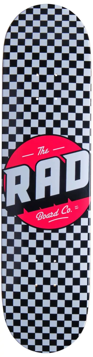 RAD Checker Skateboard Deck | SkatePro