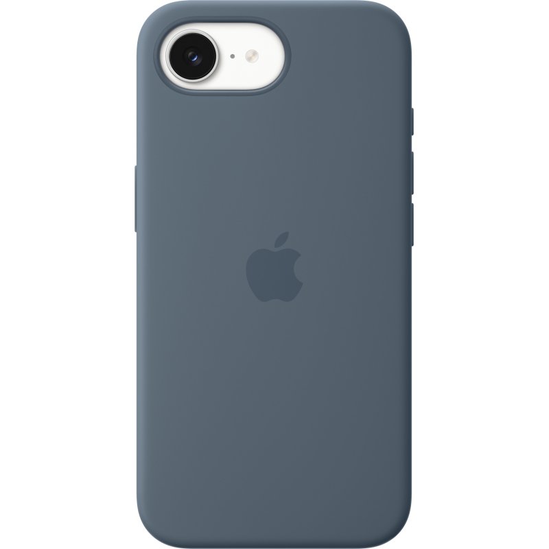 Apple Coque en silicone avec MagSafe pour iPhone 17e - Bleu maritime