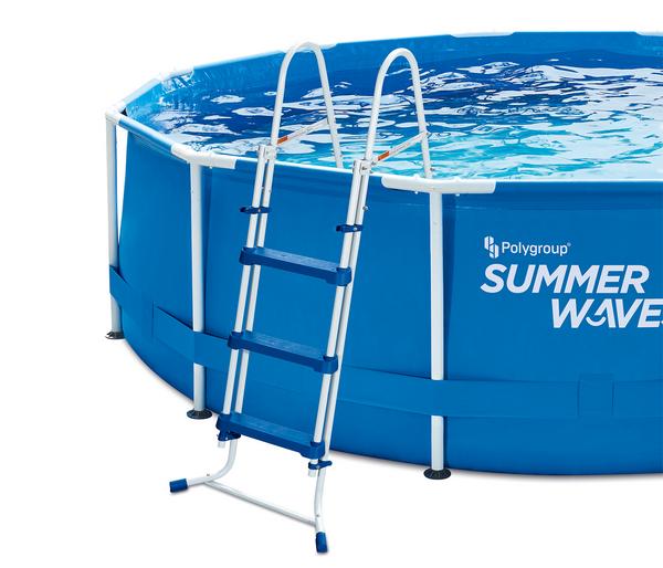 Summer Waves Pool Leiter Poolhöhe 91 cm