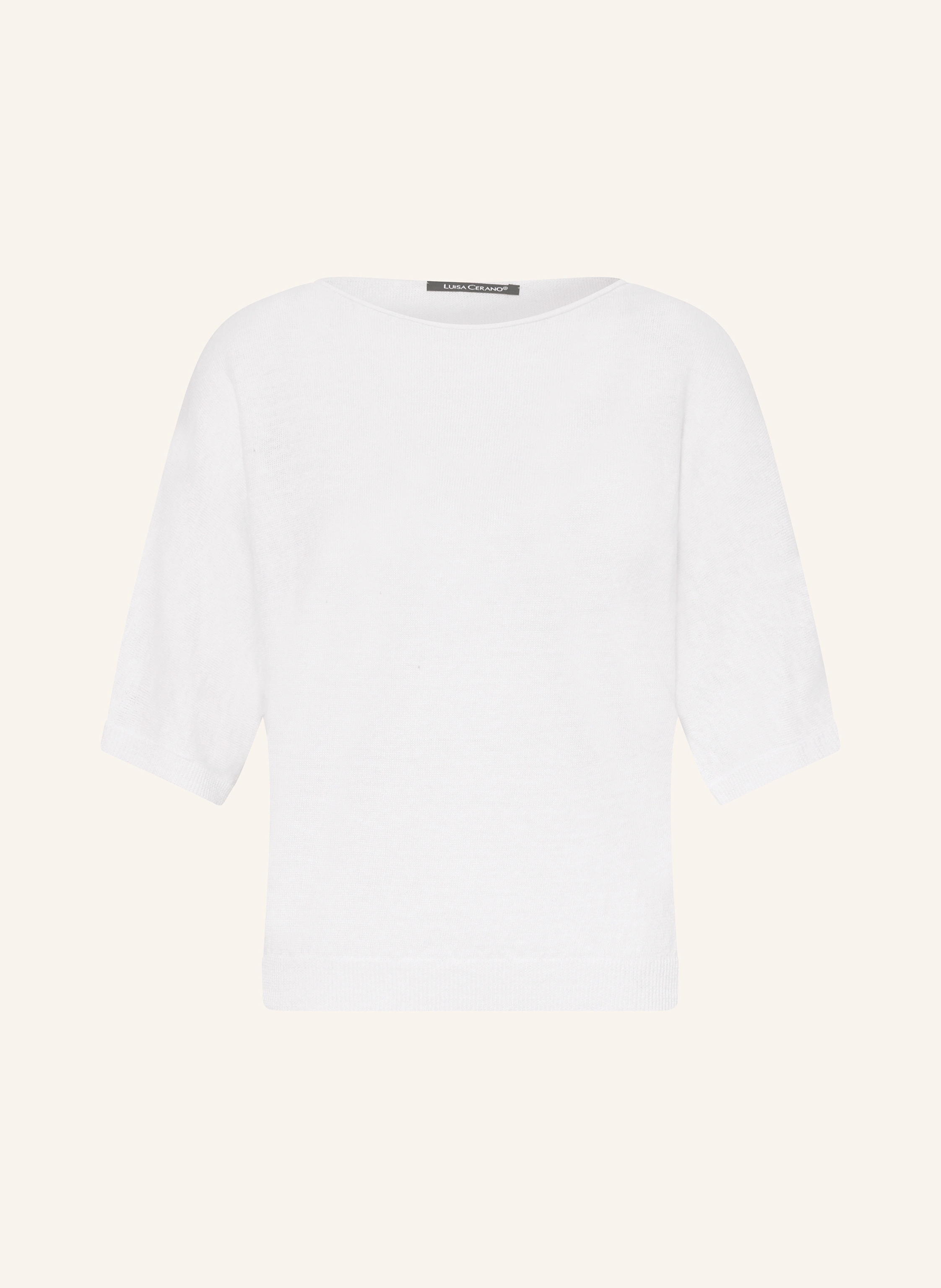 LUISA CERANO Strickshirt aus Leinen