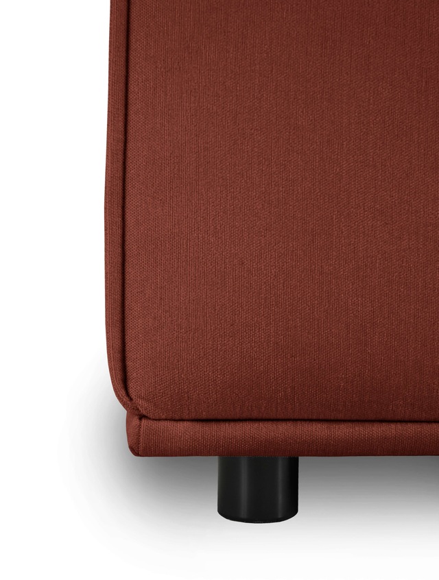 Home affaire Ecksofa »Avelin, 228 cm, L-Form, Chenille, Struktur-Boucle« mit Wellenunterfederung, Kedernaht, bodentief, Skandi-Design