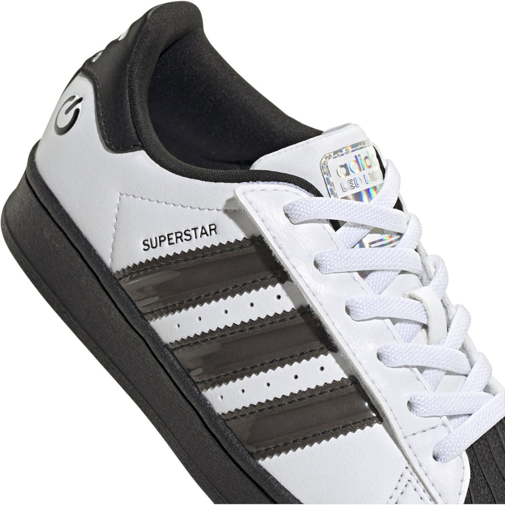 Køb adidas Originals Ftwr White/Core Black/Ftwr White Superstar Led Lights Cf El C Sneakers