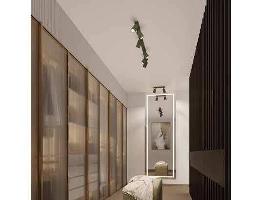 SOLLUX LIGHTING - Applique karbon vert olive