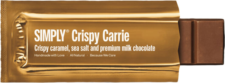 Simply Chocolate CRISPY CARRIE chokoladebar No_color