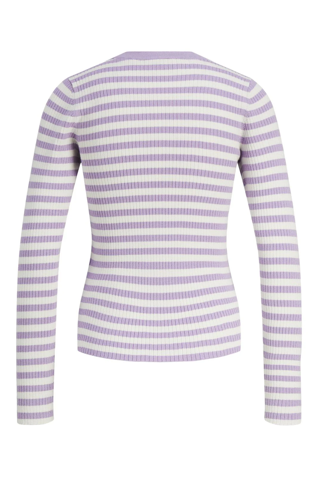 Jjxx Jxjodi Tight Stripe Crew Neck Knit 4412397 lilac breeze cloud dancer