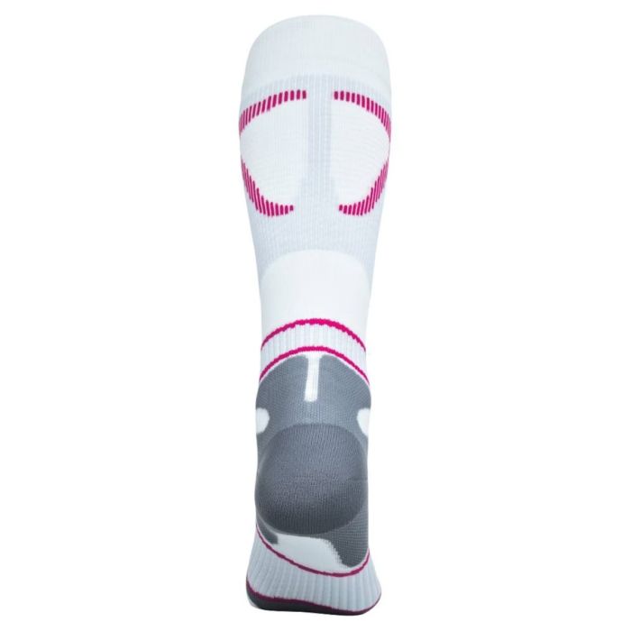 Bauerfeind Herre Strømper Run Performance Compression Socks High Cut Hvid